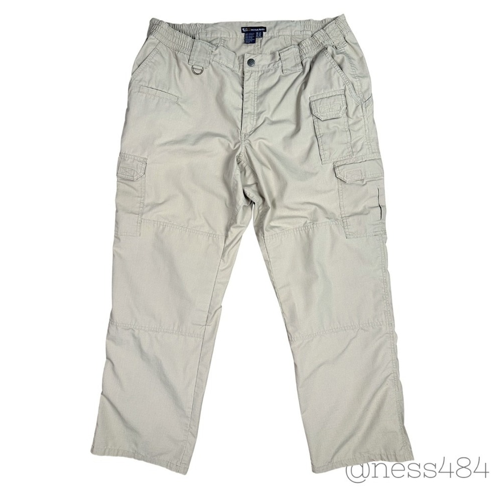 5.11 Tactical Series Women's Cargo Pants Tan Utility Pockets Regular Fit Size 18